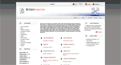 Desktop Screenshot of britaindirectory.biz